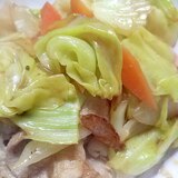 豚肉と野菜のお好みソース炒め